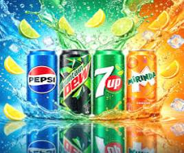 Cold Drinks Pepsi Company مشروبات باردة من شركة بيبسي